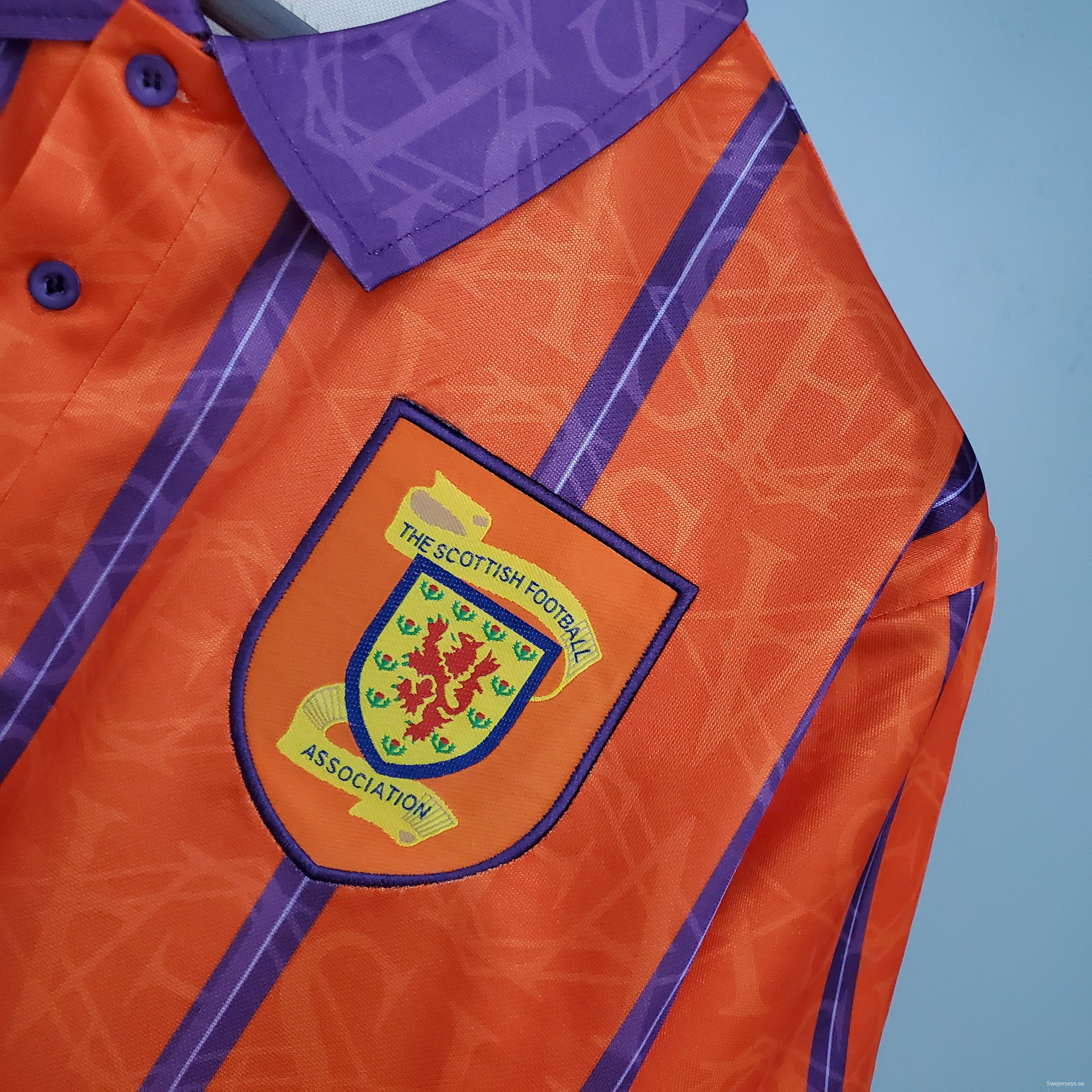 Retro Scotland 1994 away Soccer Jersey