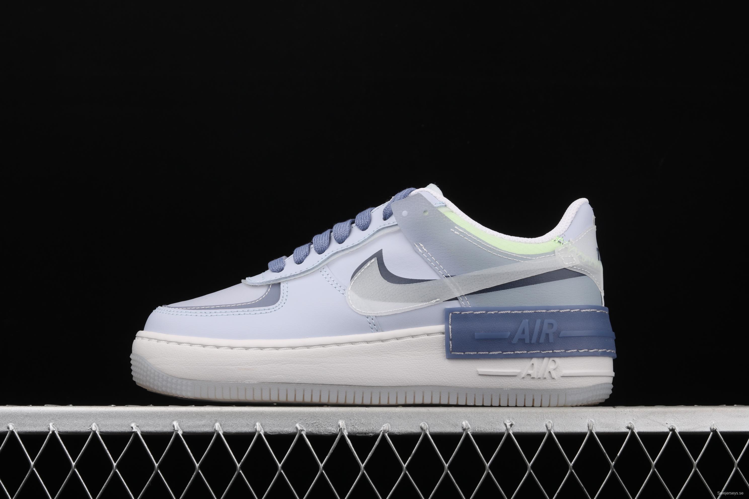 NIKE Air Force 1 ShAdidasow light weight heightened low-top 100-board shoes CK6561-001