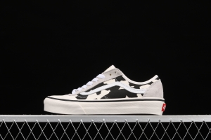 Vans Style 36 Decon SF black and white cow graffiti PEACEMINUSONE killer whale half-moon Baotou vulcanized skateboard shoes VN0A3DZ3OXS