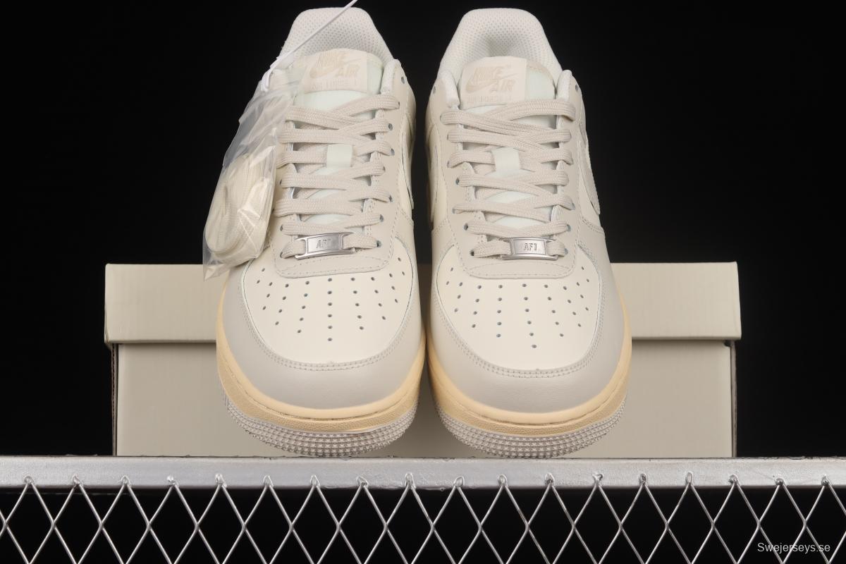 NIKE Air Force 1'07 Low White Gray Low Casual Sneakers BS8871-227