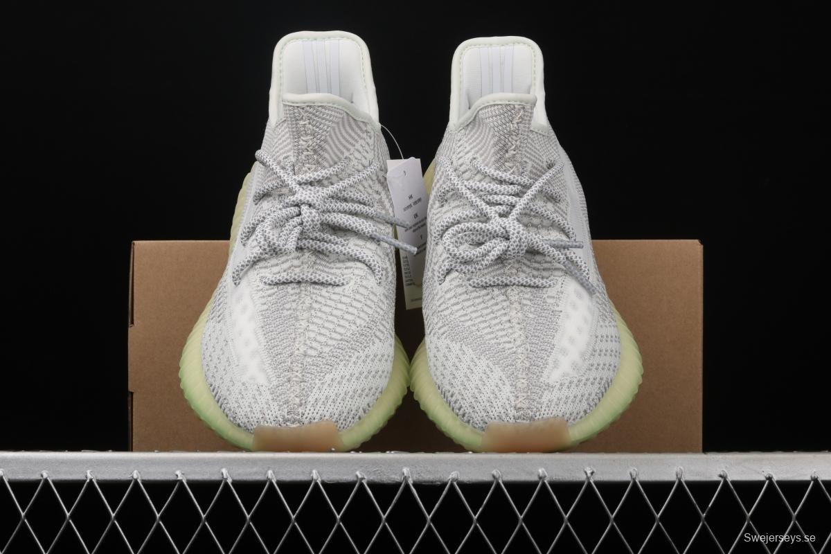 Adidas Yeezy Boost 350 V2 Tailgate FX4348 Darth Coconut 350 second generation hollowed-out Asian gray angel color BASF Boost original