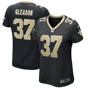 Women's Steve Gleason Black Retired Player Limited Team Jersey