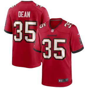 Men's Jamel Dean Red Player Limited Team Jersey