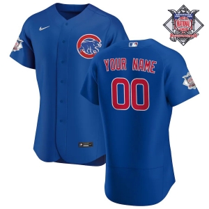 Men's Royal 2020 Alternate Authentic Custom Team Jersey