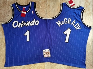 Men's Tracy McGrady Blue Retro Classic Team Jersey