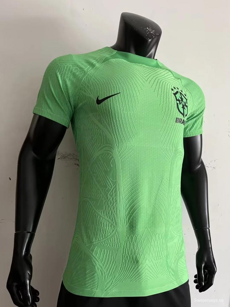 Player Version 2022 Brazil Green Pre-Match Jersey