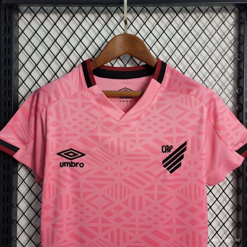 Women 22-23 Athletico Paranaense Pink Special Version Jersey