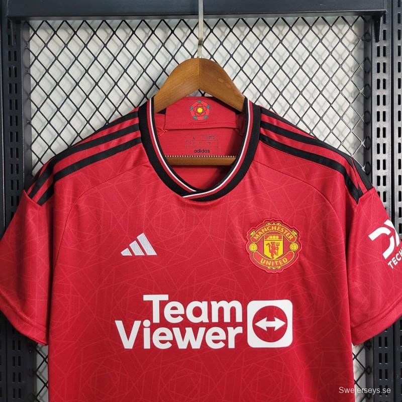 23-24 Manchester United Home Jersey