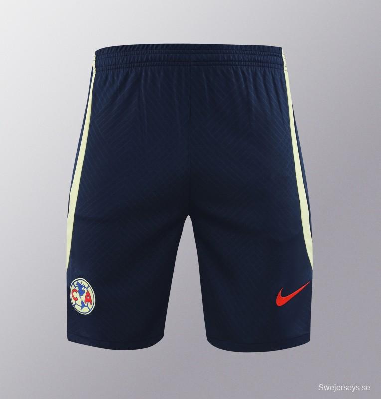 24/25 Club America Blue/Yellow Short Sleeve Jeresy+Shorts