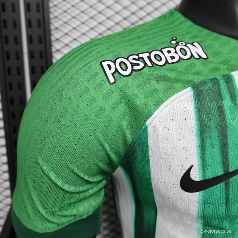 24/25 Player Version Atletico Nacional Home Jersey