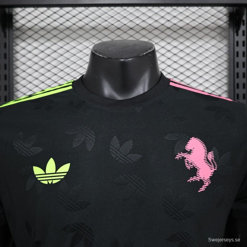 Player Version 24/25 Juventus x Adidas Original Black Jersey