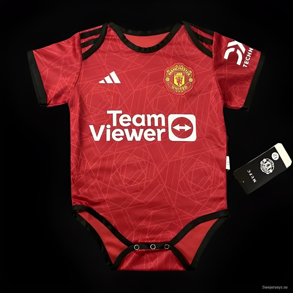 23/24 Baby Manchester United Home Jersey