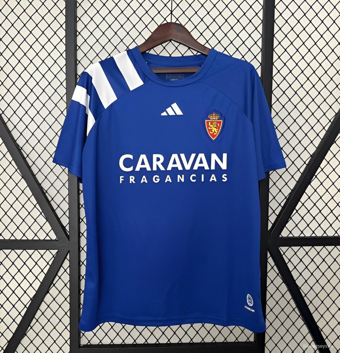 23/24 Real Zaragoza Special Edition Pre-Match Blue Jersey