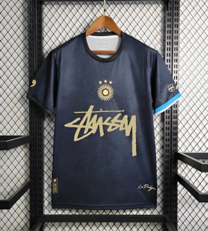 2024 Argentina x Stussy Black Special Jersey